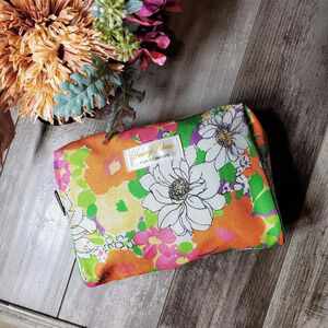 Tracy Reese For Clinique Floral Makeup Cosmetic Bag NWOT